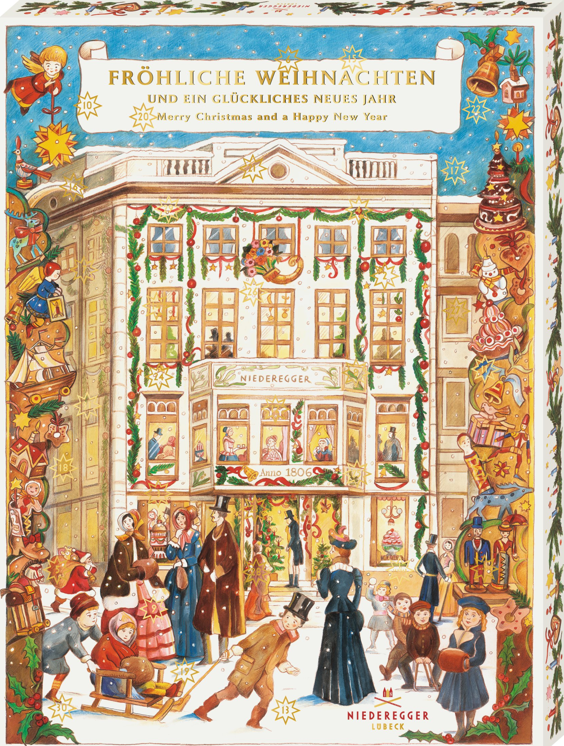 Advent calendar »Café Niederegger« 2023