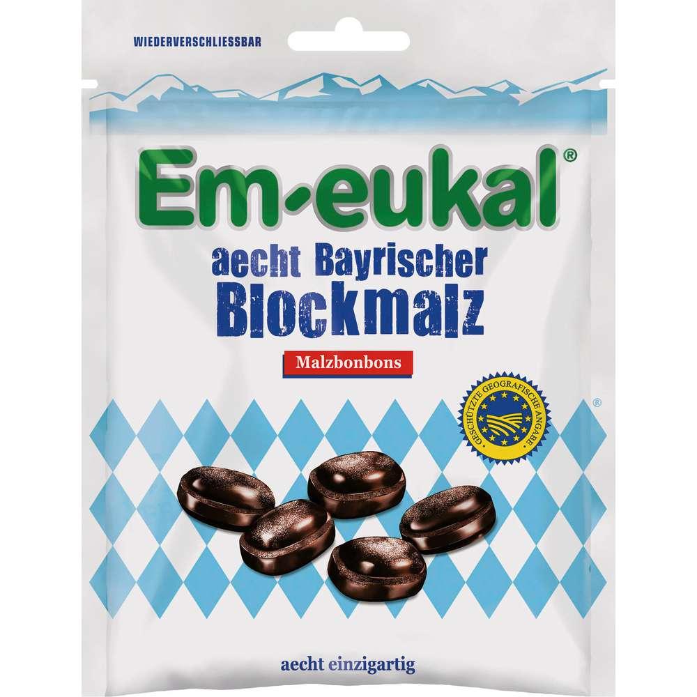 Em eukal real Bavarian block malt, malt candies