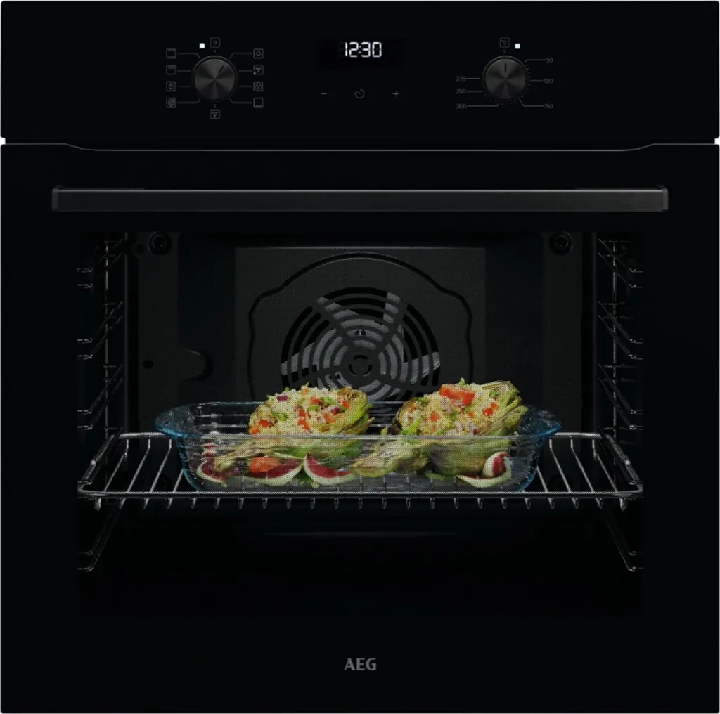 AEG 5000 SurroundCook® / Built-in oven / Aqua cleaning function / Black NBU5A20SK