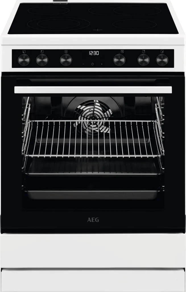 AEG CCB6446BBW freestanding cooker, 60 cm, white 940003125
