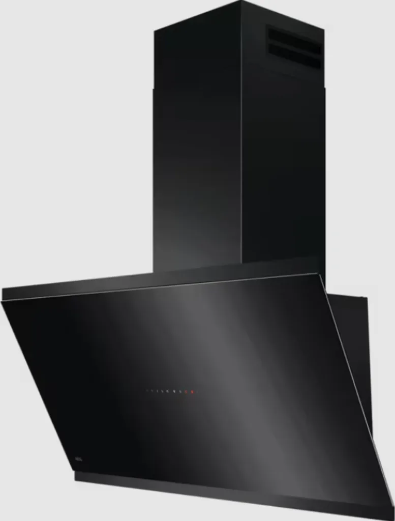 AEG GV77D91SB 7000 SilenceTech / Wall-mounted cooker hood / 90 cm / Black / Extraction and recirculation mode