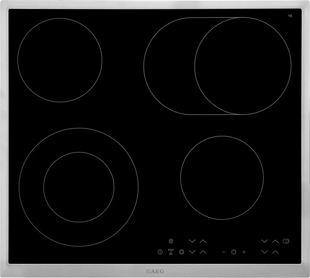 AEG HK634060XB Electric Hobs - Stainless Steel