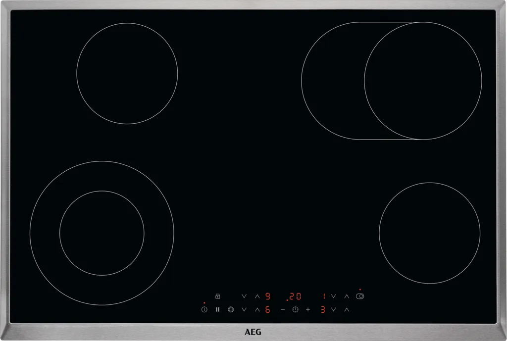 AEG - HK834060XB - Built-in glass ceramic hob - 80 cm
