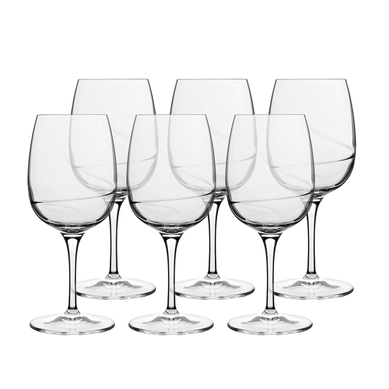Luigi Bormioli Aero white wine glass, 6-pack
