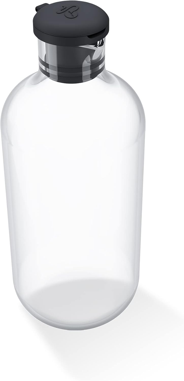 Tchibo Store Tchibo Milk Carafe, Perfect Fit for Esperto Pro Fully Automatic Coffee Machine, Milk Container for 600 ml Milk, Dishwasher Safe, Includes Cleaning Brush, Glass