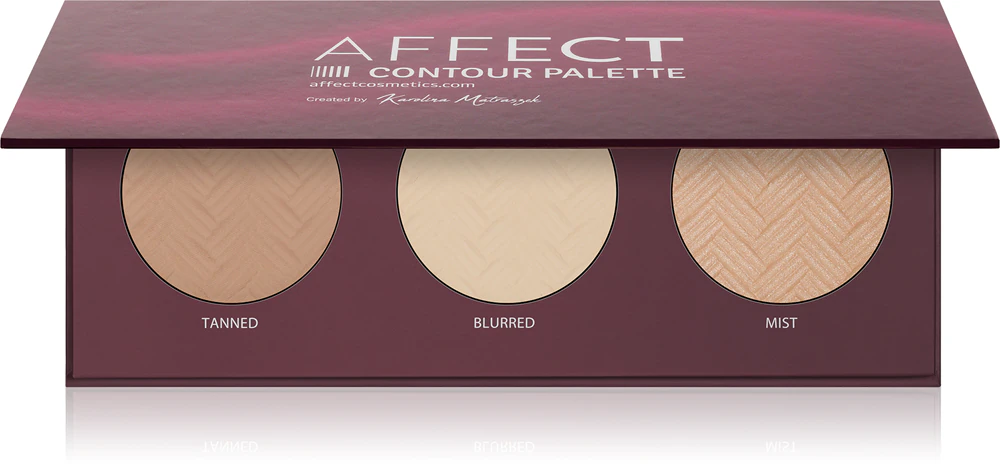 Affect Contour Palette Contouring palette for the cheeks for the face
