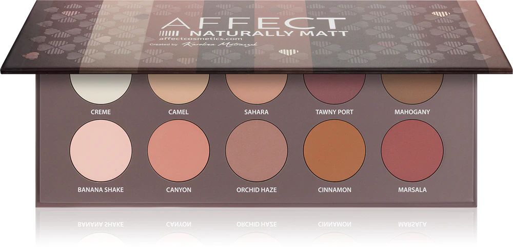 Affect Naturally Matte Eyeshadow Palette