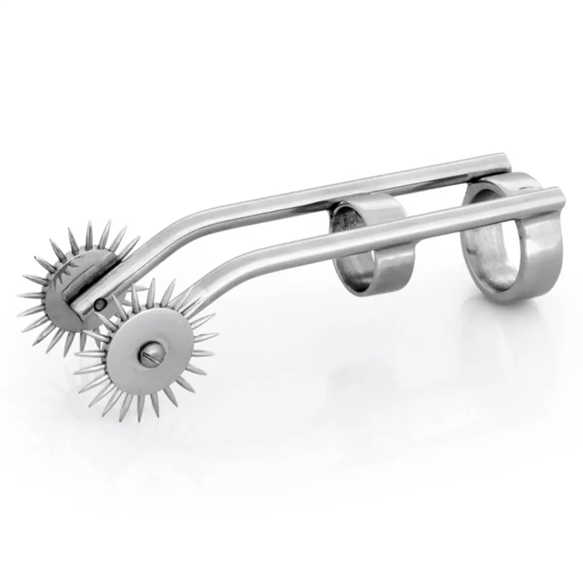 AFH Dual pinwheel Deluxe with finger rings L 11.8 x W 2.9 cm