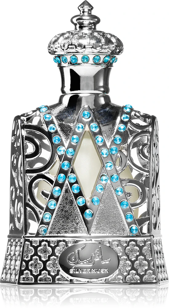 Afnan Silver Musk perfumed oil Unisex 15 ml
