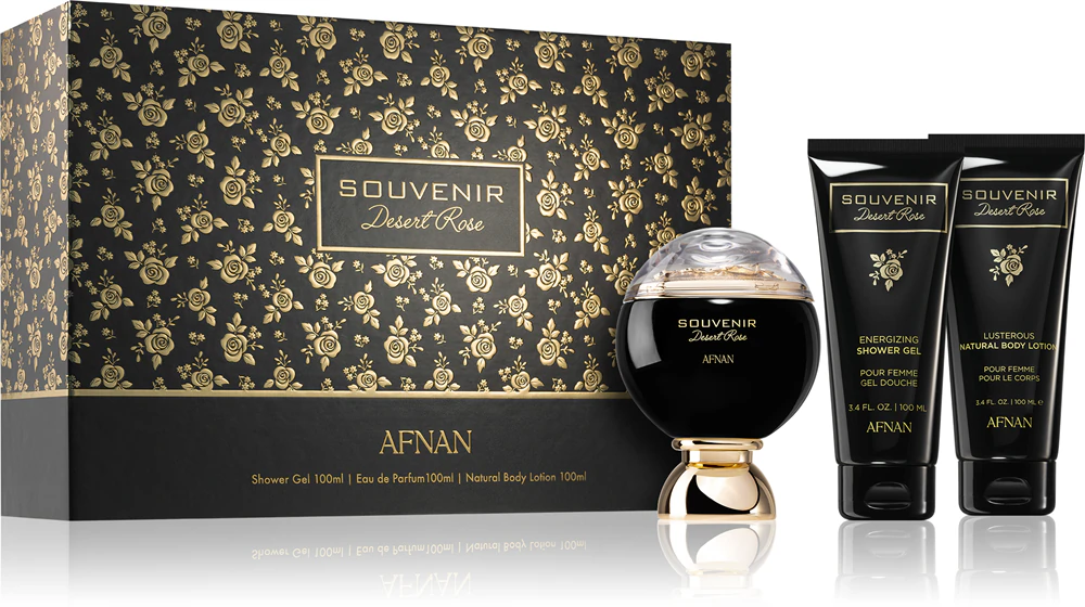 Afnan Souvenir Desert Rose Gift Set for Women