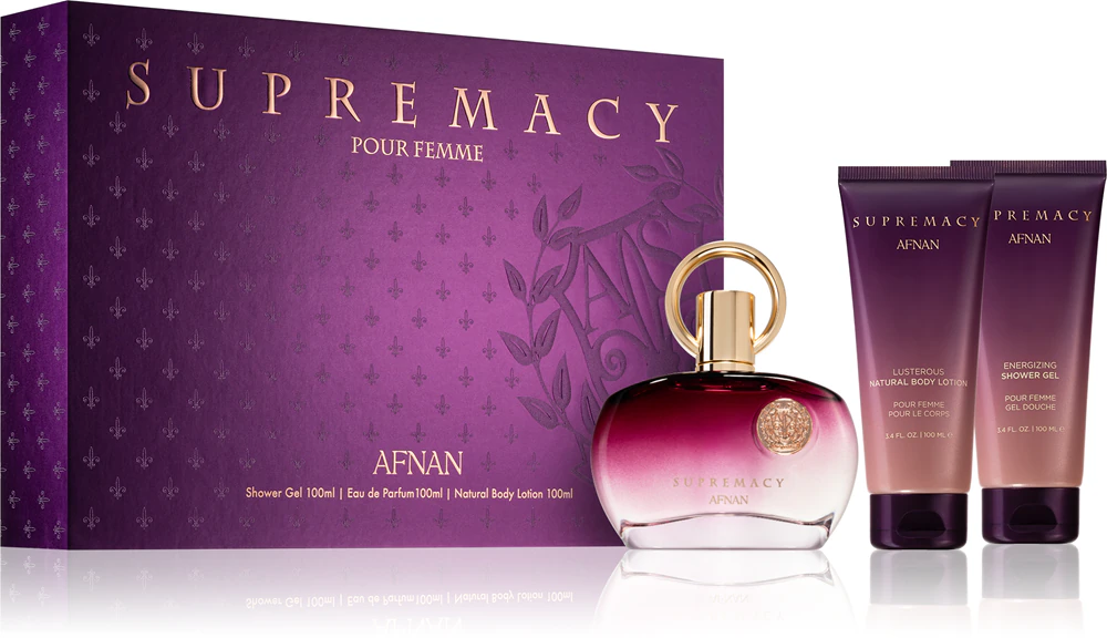 Afnan Supremacy Pour Femme Purple Gift Set for Women