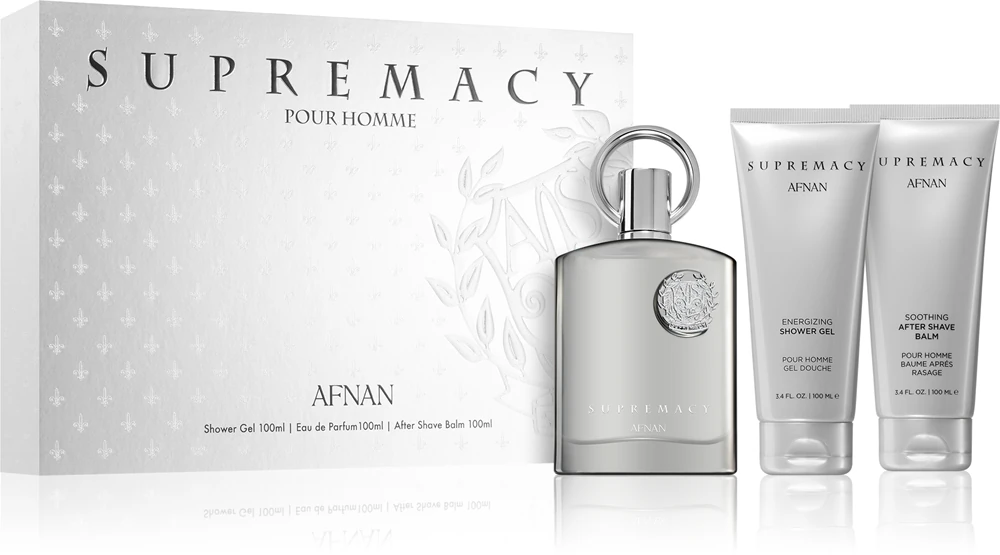 Afnan Supremacy Silver Gift Set for Men