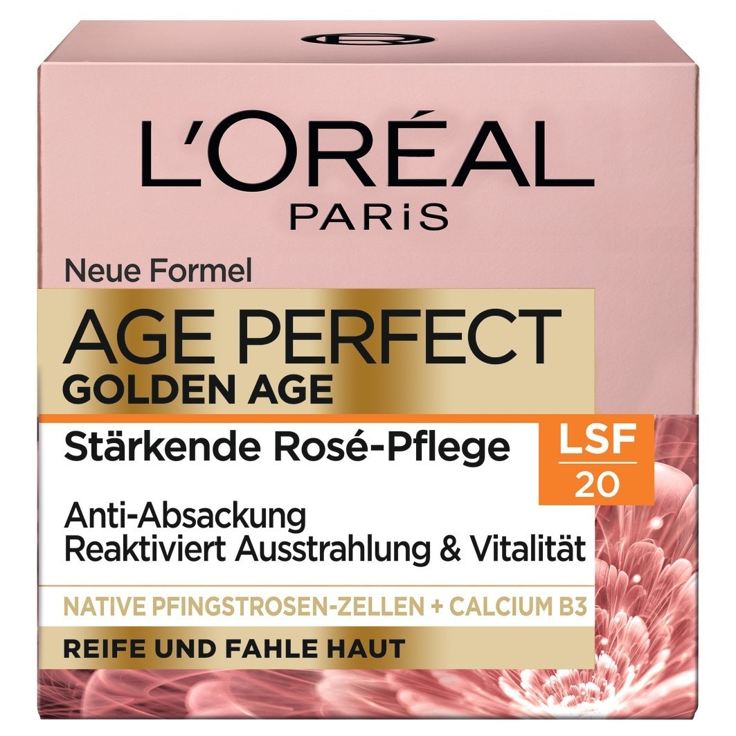 L´Oréal Paris Age Perfect Golden Age Day Cream SPF 20 with Peony extract
