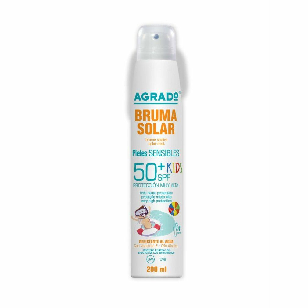 Agrado Bruma Seca Solar Spf50 Kids, 0.2 l