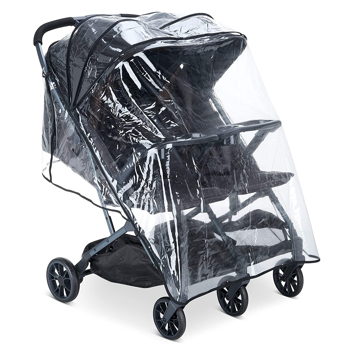 Joovy Kooper X2 9139 Rain Cover Black