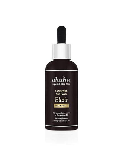 ahuhu Essential Anti-Age Elixir with Caffeine & Redensyl (100 ml)