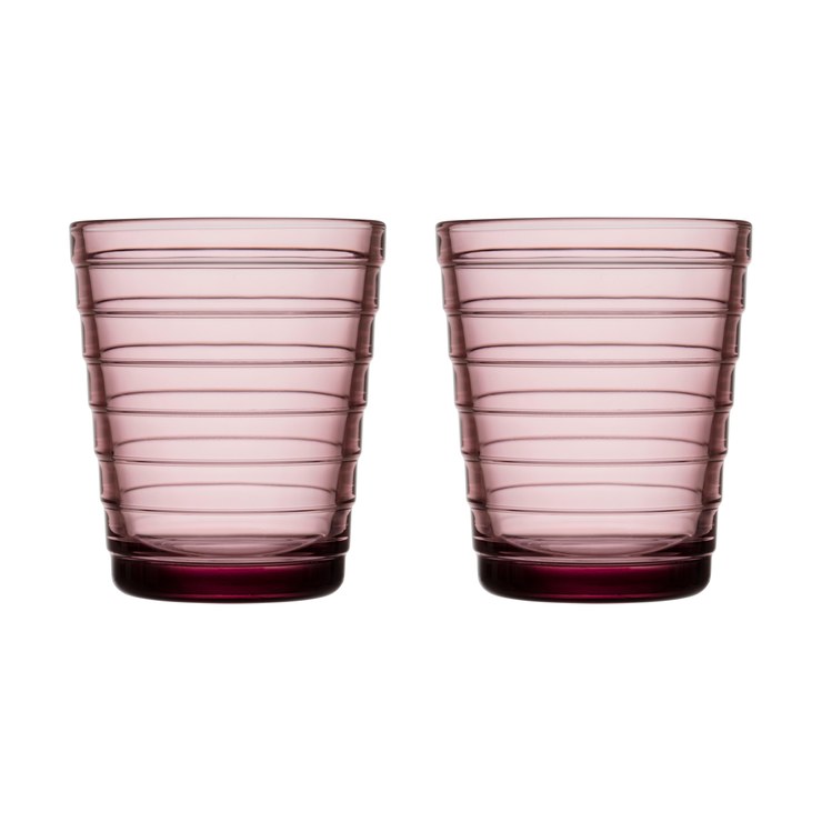 Iittala Aino Aalto water glass 22cl in a pack of 2