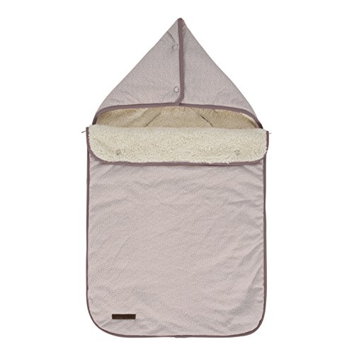 LITTLE DUTCH 6639 Footmuff for Baby Car Seat 0+ Waves Mauve