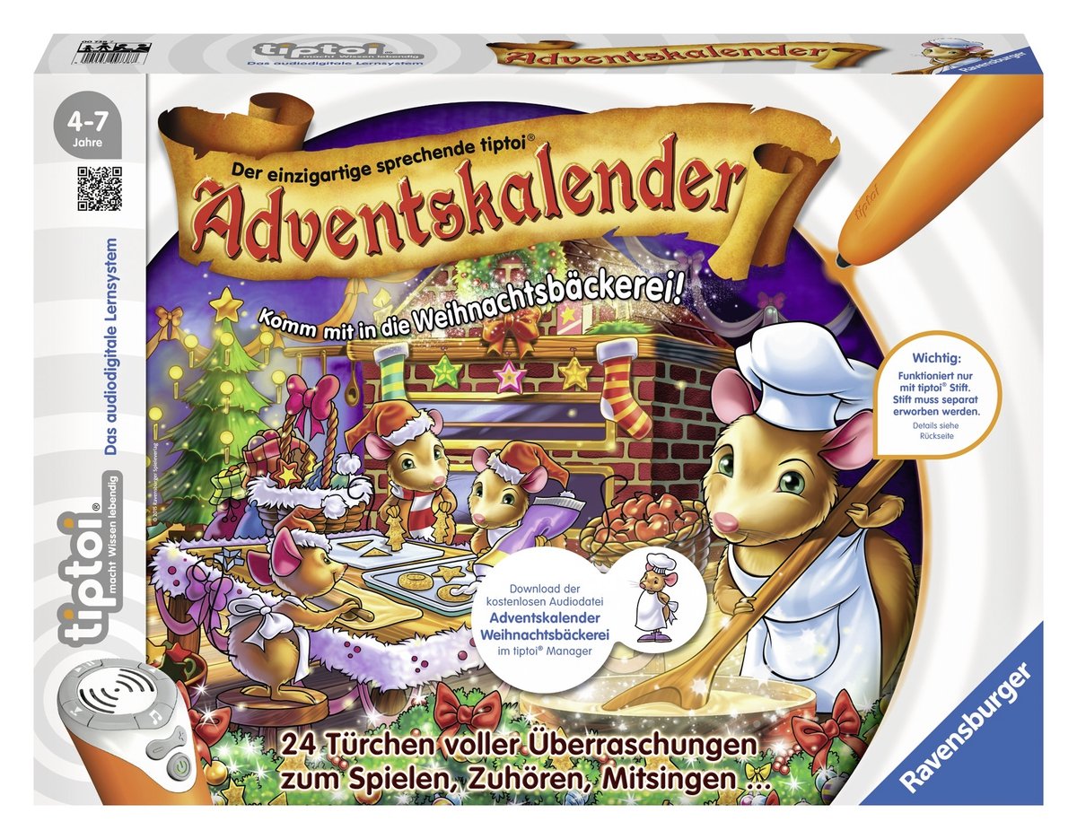 Ravensburger Ak Tiptoi Adventskalender