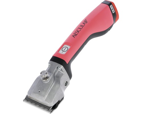 Hornbach Bonum cordless large animal clipper for horses including 1 battery and blade set 23/31 teeth red