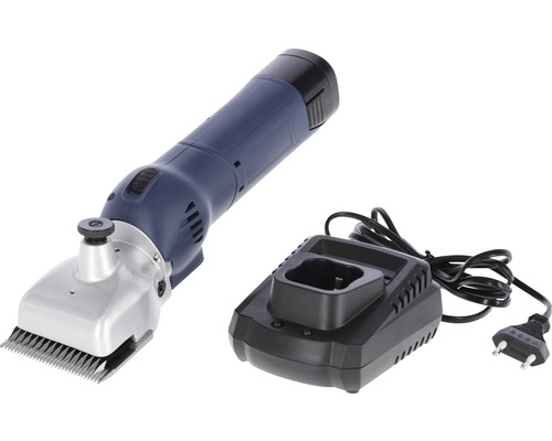 Hornbach Cordless clipper FarmClipper Akku2 for horses incl. 2 batteries, blade set 31/15 teeth