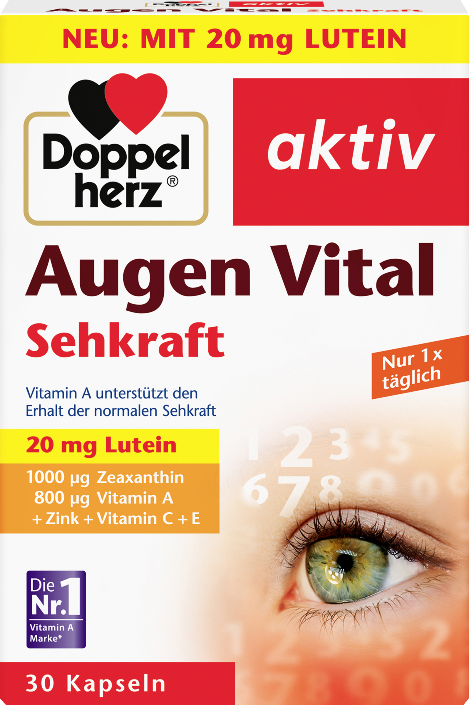 Doppelherz Active eyes vitally eyesight