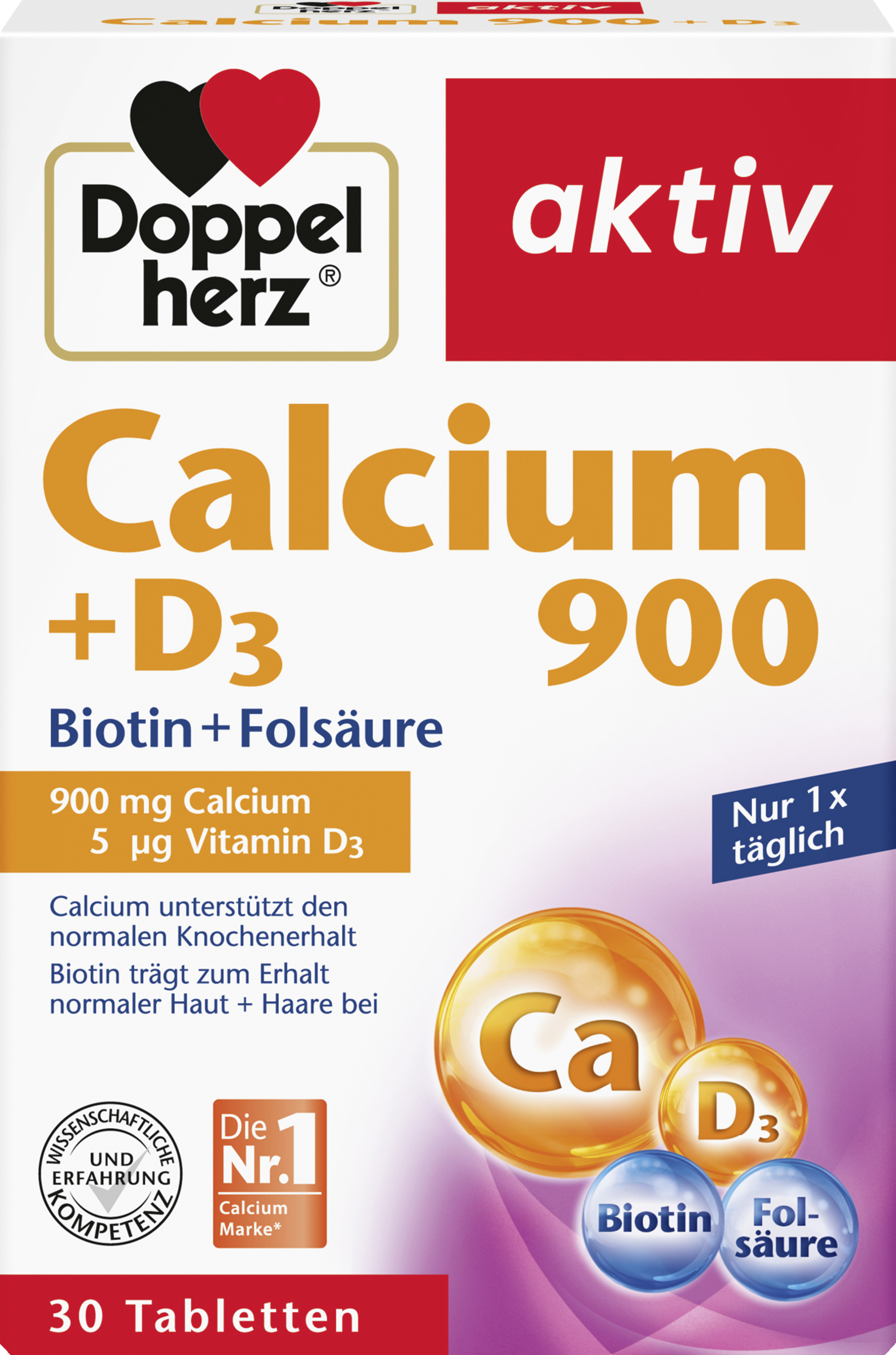 Doppelherz active calcium + D3