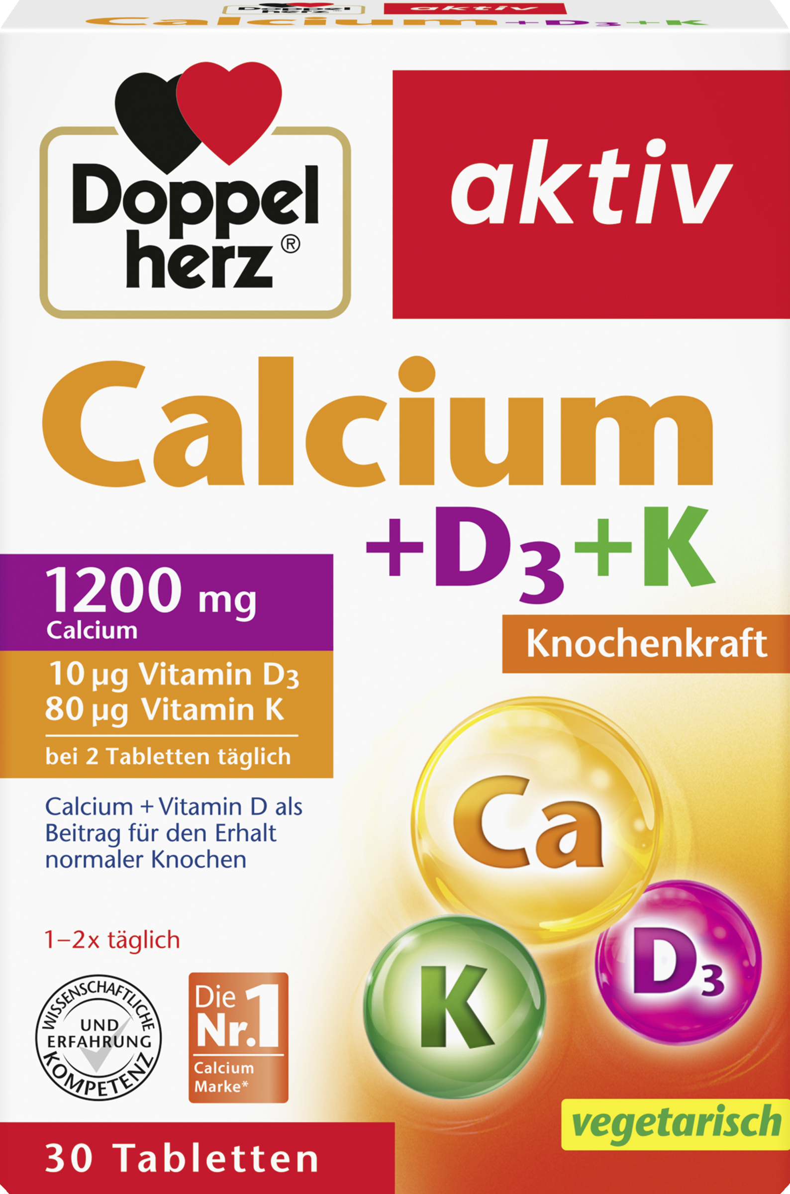 Doppelherz active Calcium + Vitamin D3