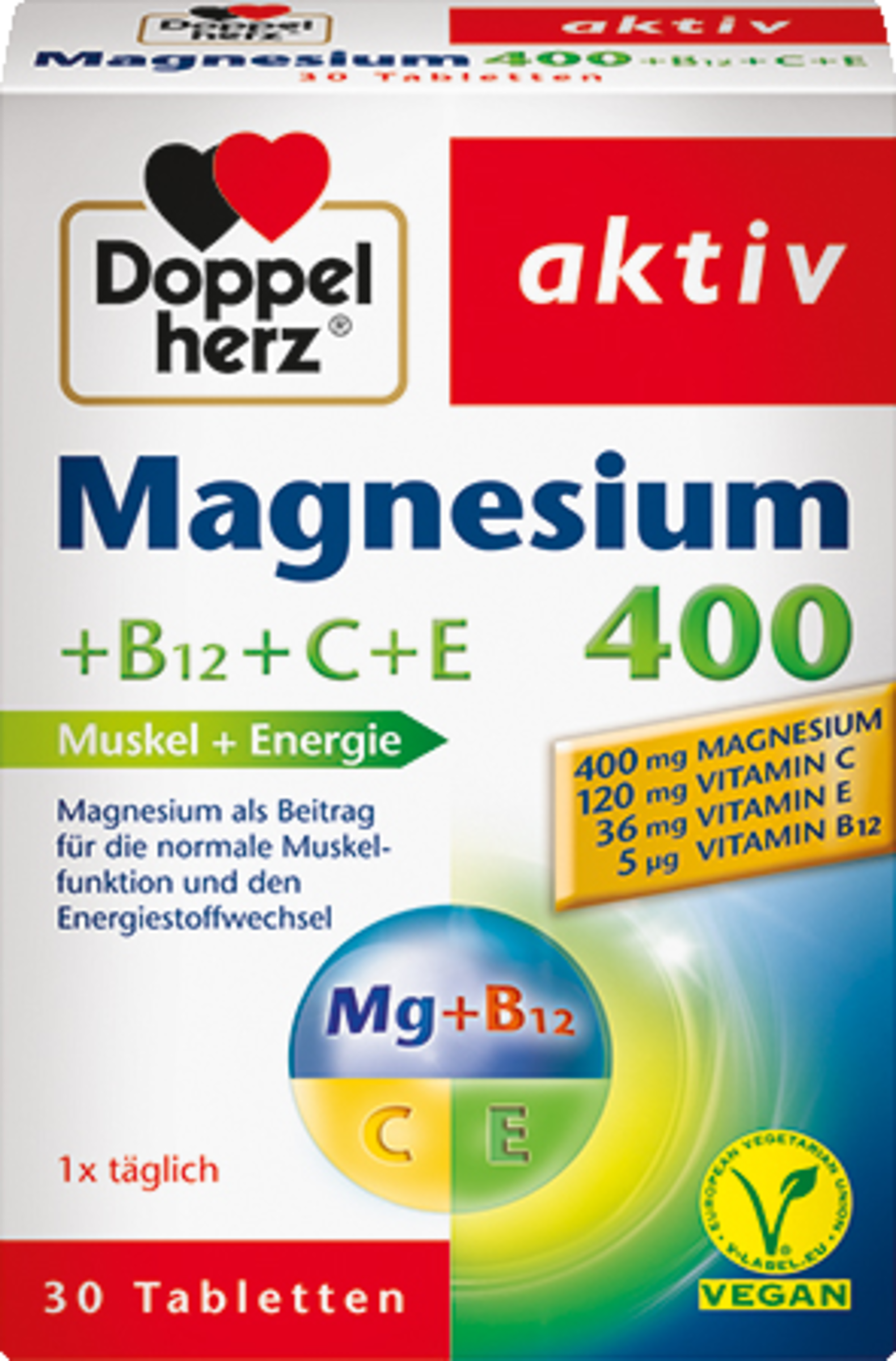 Doppelherz Active magnesium 400