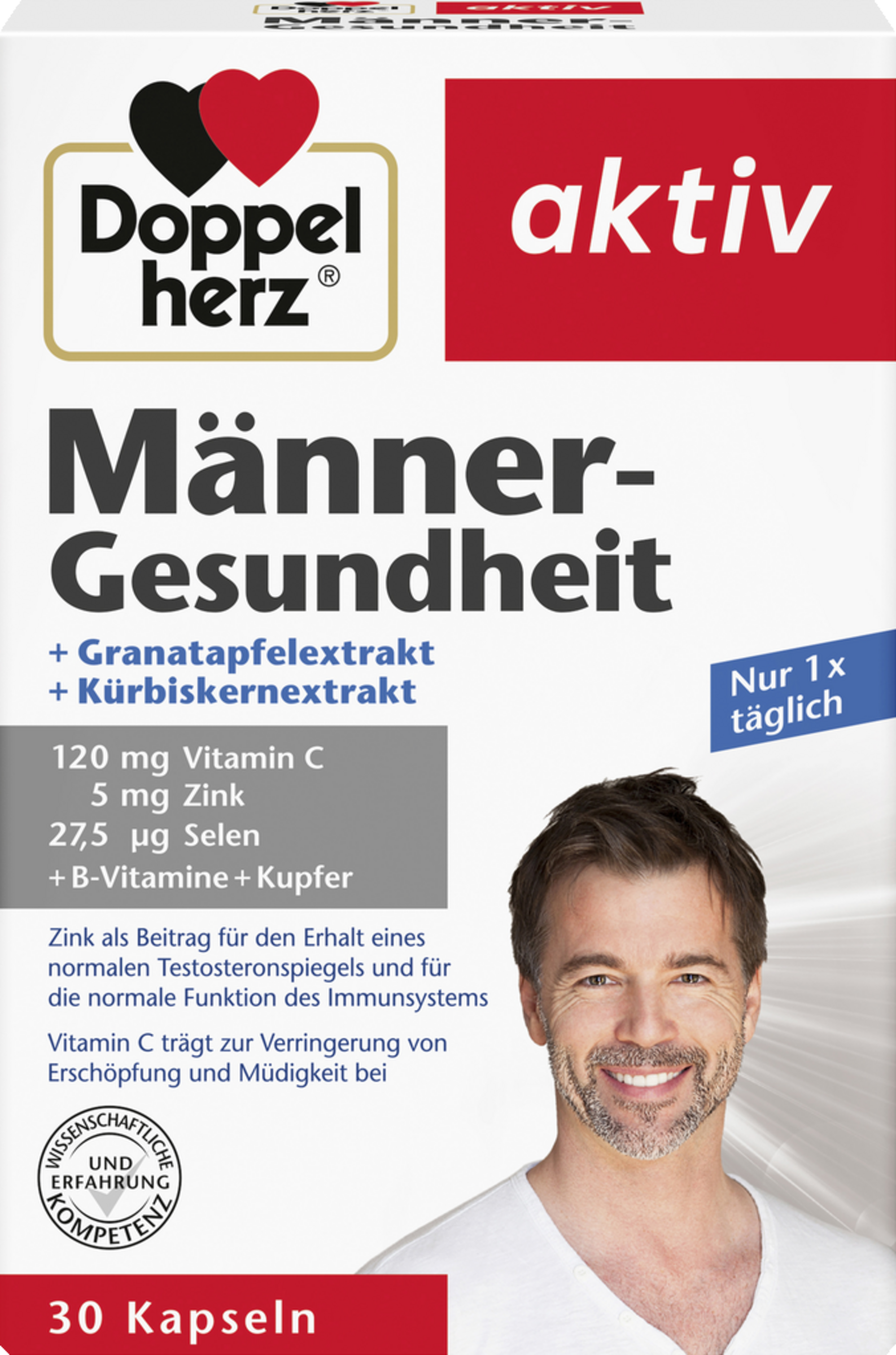 Doppelherz active men's health capsules