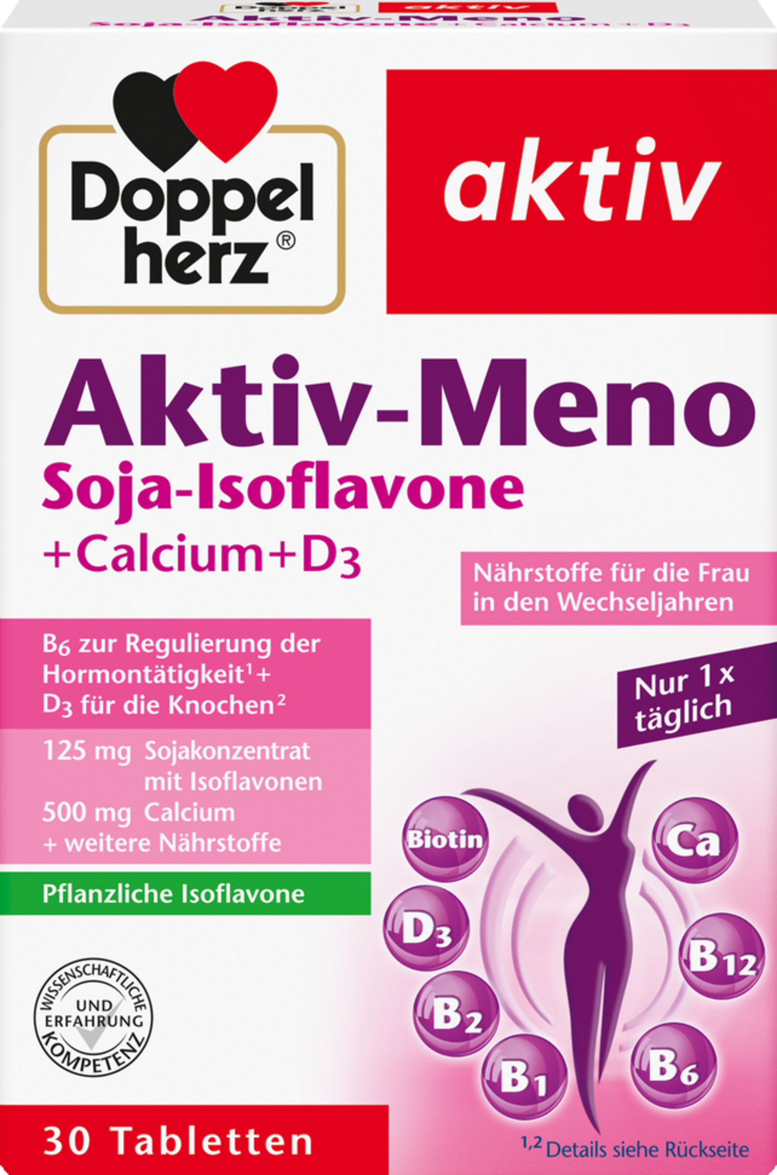 Doppelherz Active-Less Soy-Isoflavone + Calcium + D3