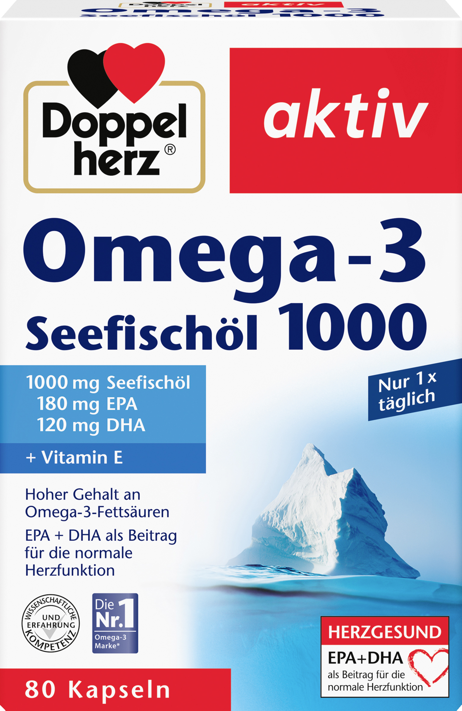 Doppelherz Activ Omega-3 Seefischöl 1000