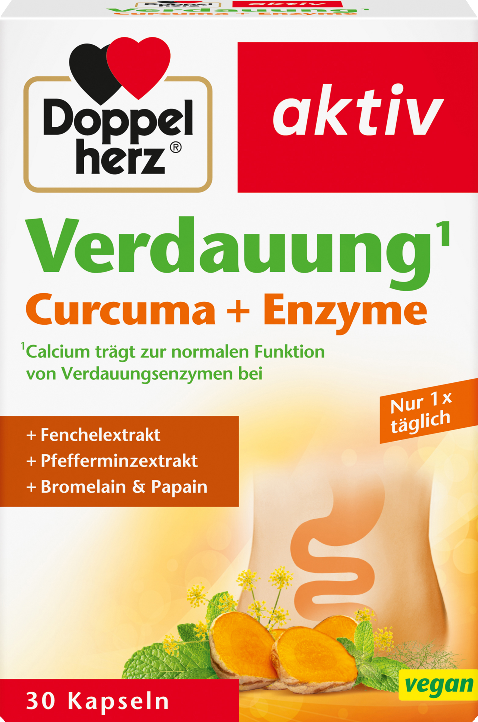 Doppelherz active digestion turmeric + enzymes