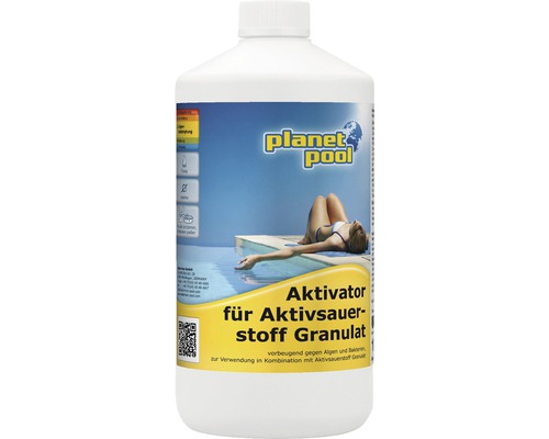 Planet Pool Activator for active oxygen granules, 1 L