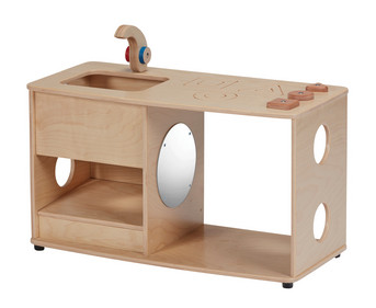 Activity kitchen for children under 2 years old