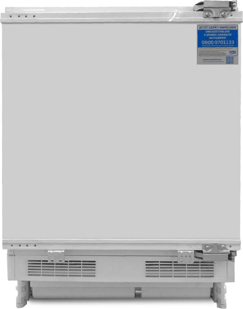 (acceptable) - Beko BU1154N under-counter refrigerator with freezer compartment