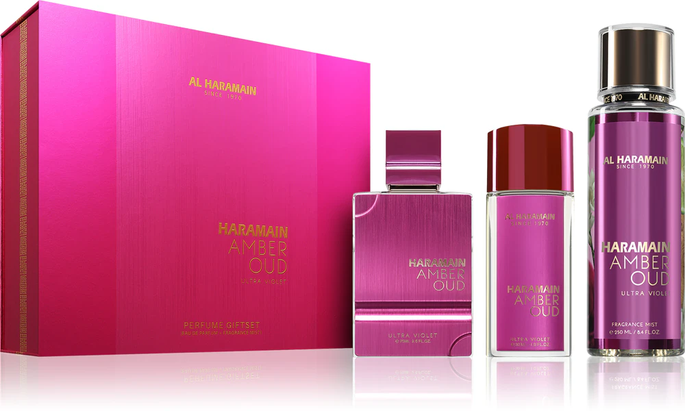 Al Haramain Amber Oud Ultra Violet Gift Set for Women