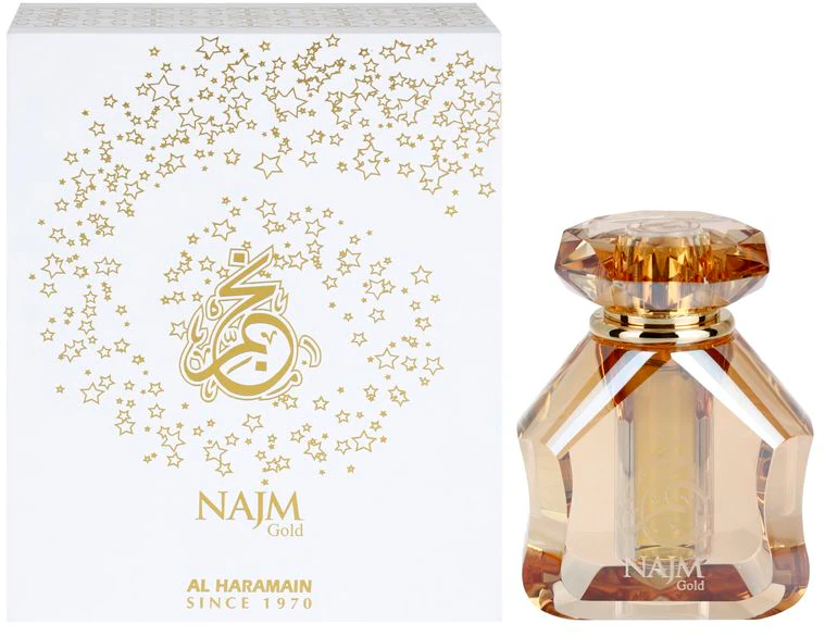 Al Haramain Najm Gold perfumed oil Unisex
