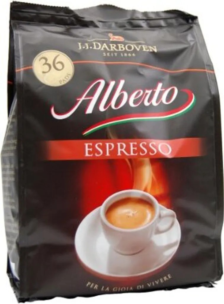 Alberto Espresso Pads 36pcs/252g