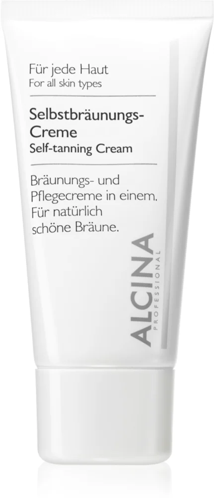 Alcina For All Skin Types Face Self Tanning Cream