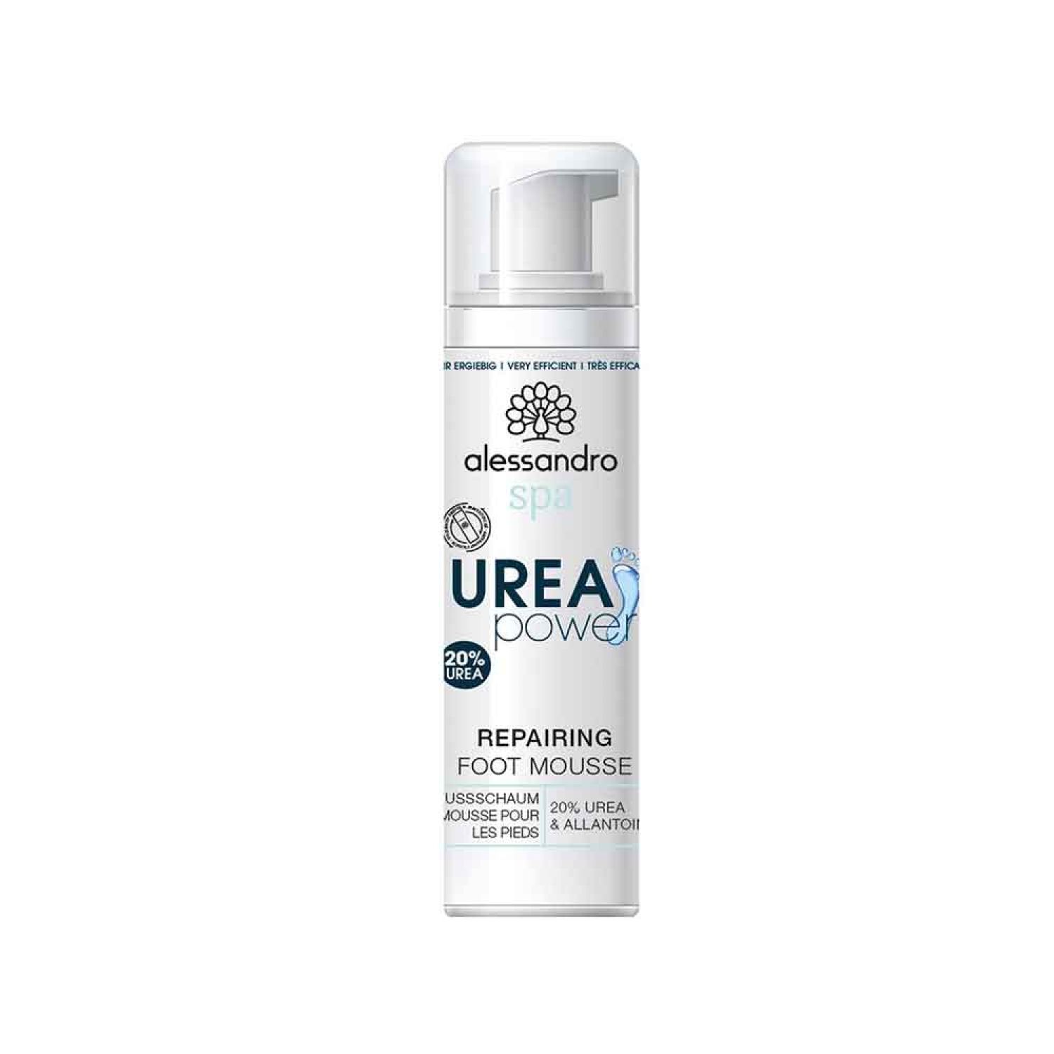 Alessandro International UREA power Spa Repairing Foot Mousse 75 ml