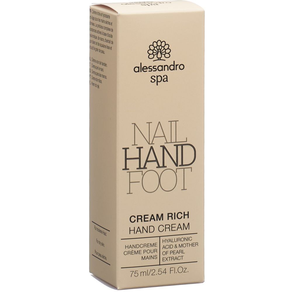 alessandro Spa Cream Rich Handcreme 75 ml