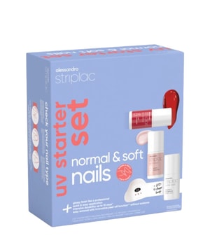 Alessandro Striplac UV Starter Set Normal & Soft Nails - 2 Colors