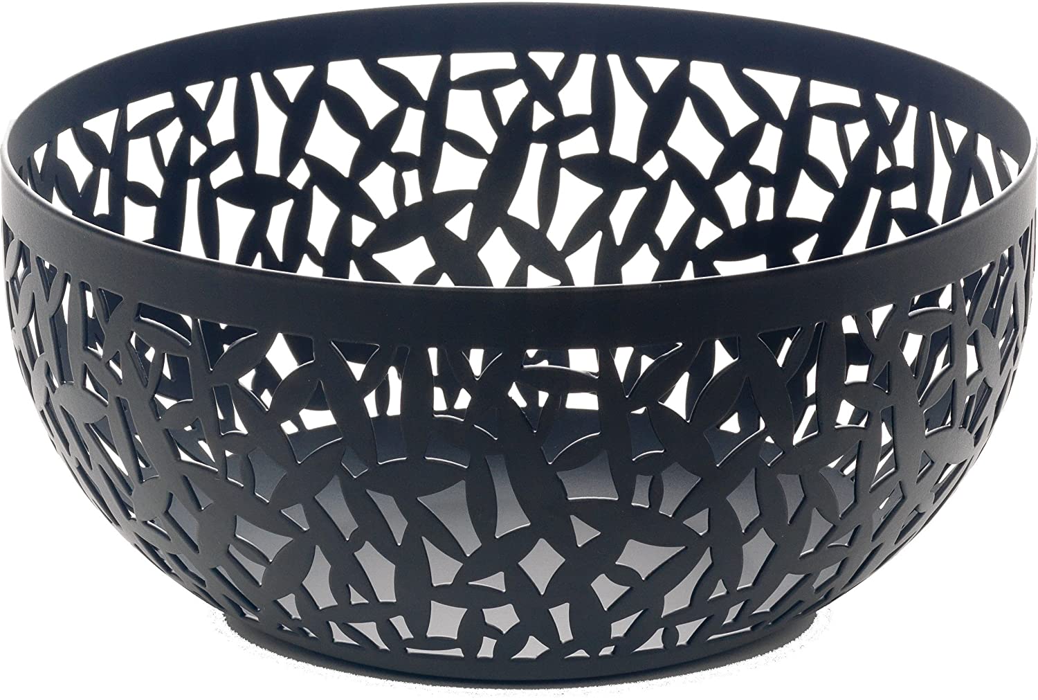 Alessi 21 cm Cactus Fruit Bowl, Black
