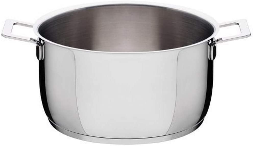 Alessi 24 cm Casserole Pots & Pans Glossy Jasper Morrison – AJM101/24