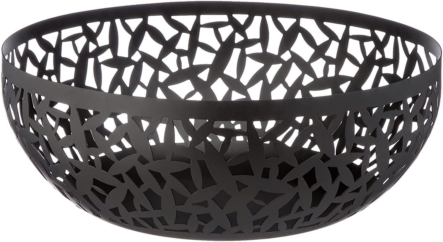Alessi 29 cm Cactus Fruit Bowl, Black