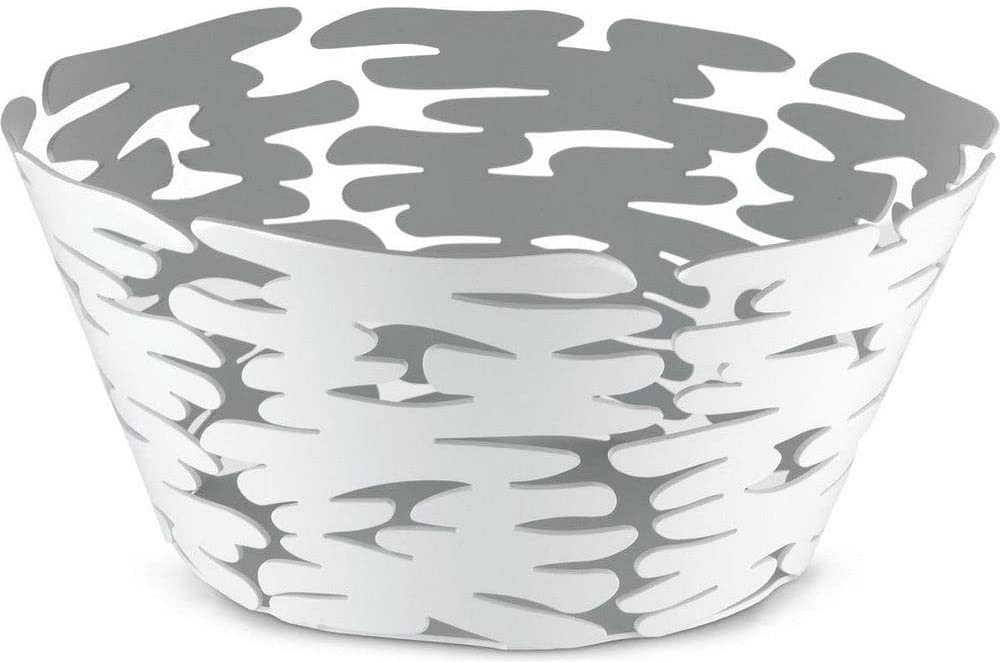 Alessi Barket Round Basket Diameter 21 cm Black