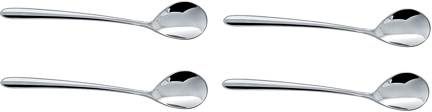 Alessi Bettina Mocha coffee Spoon, Set of 4 Pieces