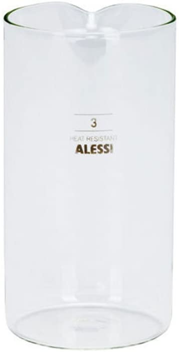 Alessi Cafetiere - Spare Glass insert for 3 cup cafetiere