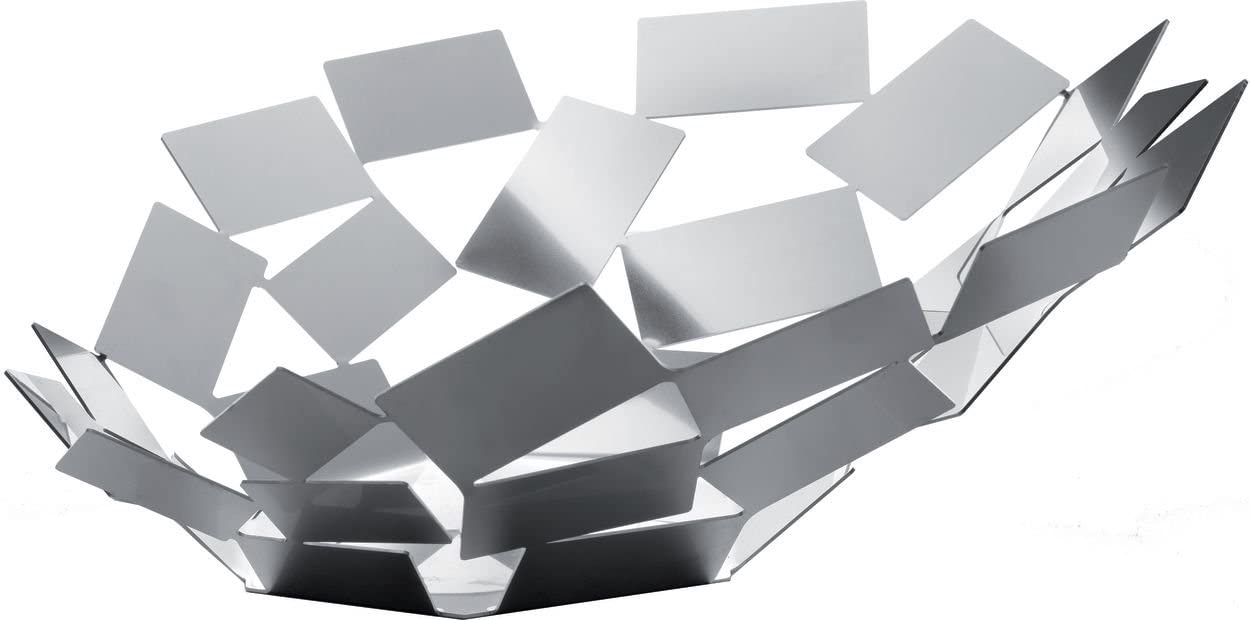 Alessi La Stanza Dello Scirocco Centrepiece in Steel Coloured with Epoxy Resin, White